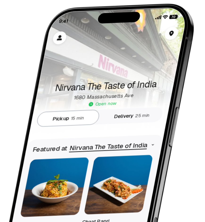 Nirvana The Taste of India app preview