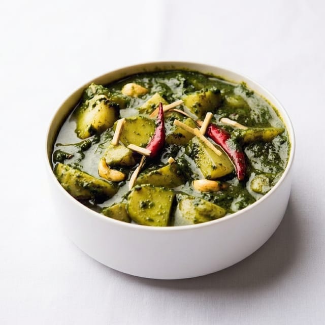 Aloo Palak.