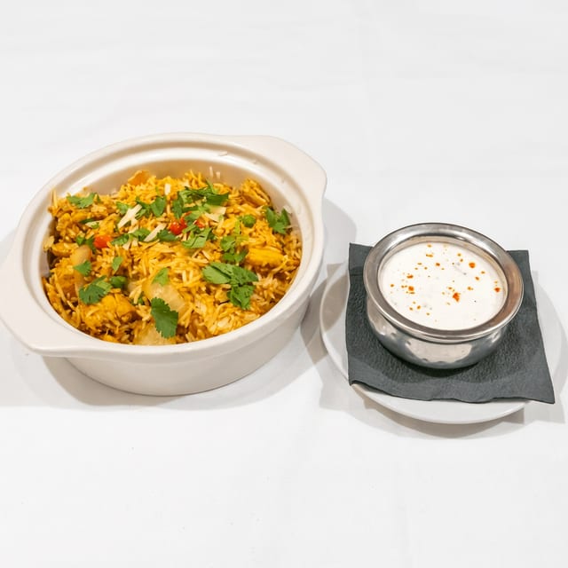 Chicken Biryani.