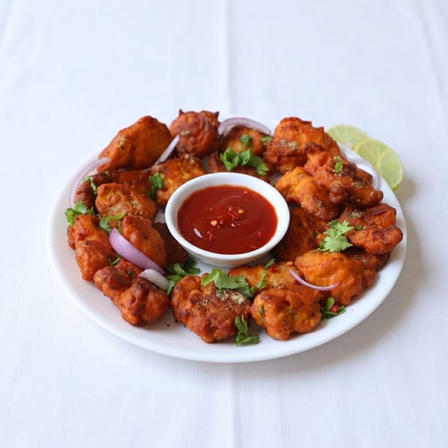 Fish Pakoras.
