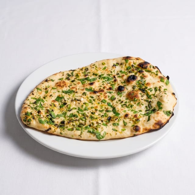 Coriander & Chili Naan.